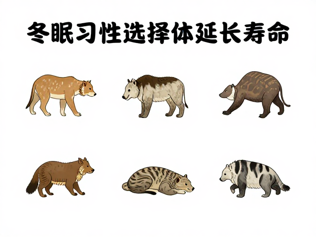 冬眠习性明显,如何选择活跃个体延长寿命