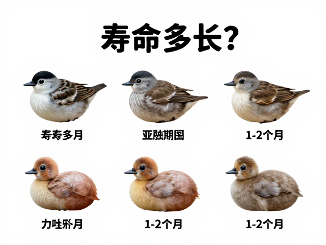 寿命多长?各亚种体色差异大,孵化期约1-2个月