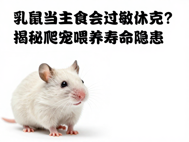 乳鼠当主食会过敏休克？揭秘爬宠喂养寿命隐患
