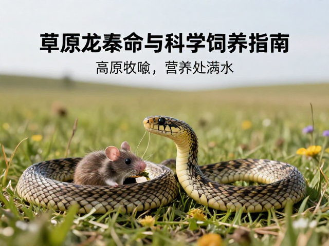 草原牧场幼蛇喂乳鼠，蛇类寿命与科学饲养指南