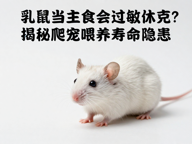 乳鼠当主食会过敏休克?揭秘爬宠喂养寿命隐患