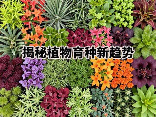 原色纹理变异与杂交创新品种,揭秘植物育种新趋势
