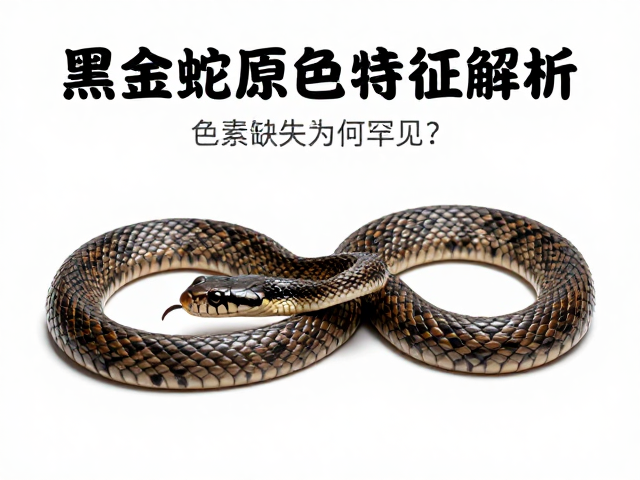 黑鼠蛇原色特征解析,色素缺失为何罕见?