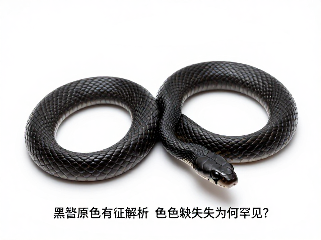 黑鼠蛇原色特征解析,色素缺失为何罕见?