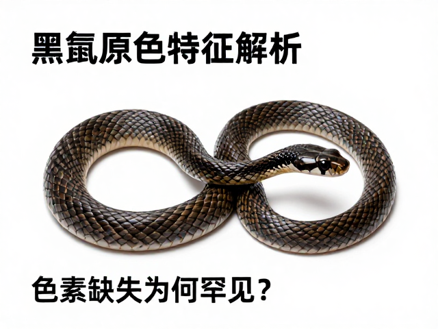黑鼠蛇原色特征解析,色素缺失为何罕见?