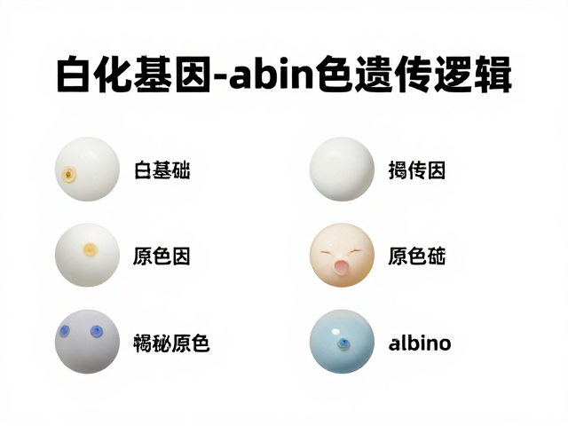 白化基因检测与配对,揭秘原色与albino的遗传逻辑