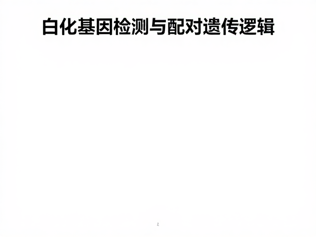 白化基因检测与配对,揭秘原色与albino的遗传逻辑