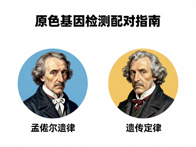 原色基因检测配对指南,孟德尔遗传定律解析