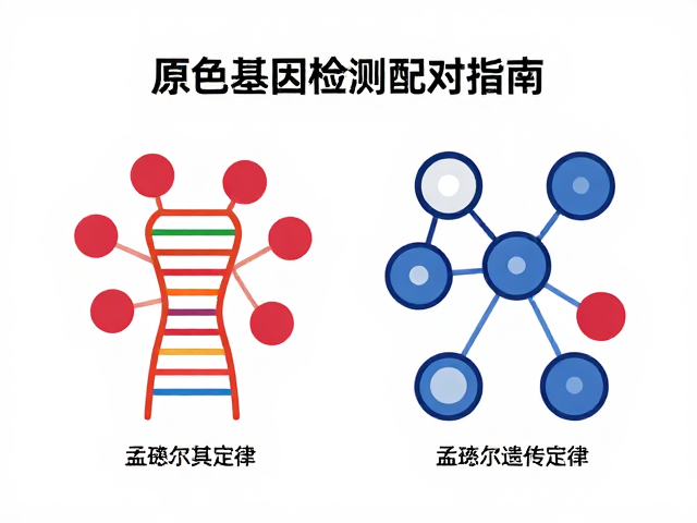 原色基因检测配对指南,孟德尔遗传定律解析