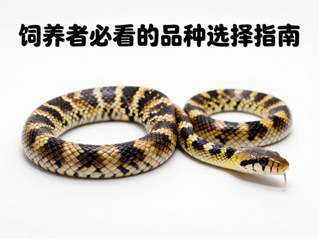 束带蛇原色与健康外观权衡，饲养者必看的品种选择指南