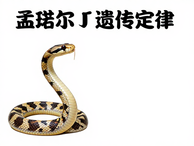 孟德尔遗传定律,原色牛蛇基因解析与繁育指南