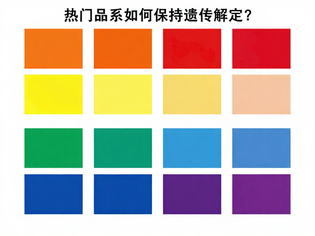 原色与颜色变异解析，热门品系如何保持遗传稳定？