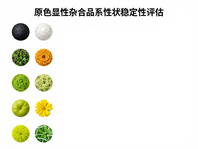 原色显性杂合品系性状稳定性评估,育种关键指标解析