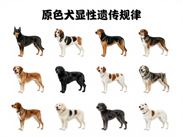原色犬显性遗传规律，品系标准化下的基因筛选指南