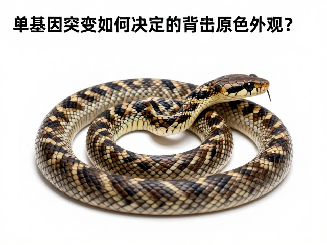 单基因突变如何决定蛇类原色外观?揭秘基因育种背后的科学逻辑