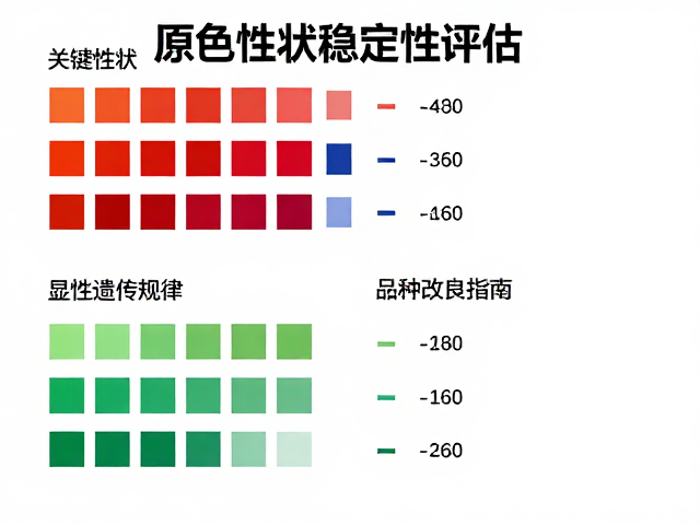 原色性状稳定性评估,显性遗传规律与品种改良指南