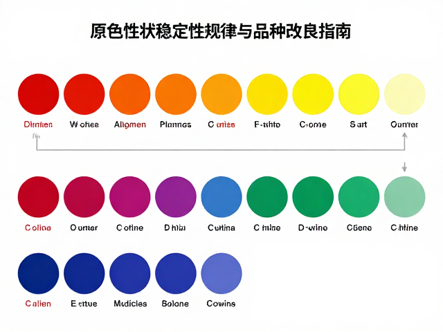 原色性状稳定性评估,显性遗传规律与品种改良指南