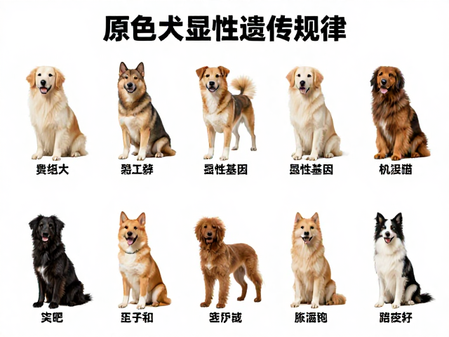 原色犬显性遗传规律,品系标准化下的基因筛选指南