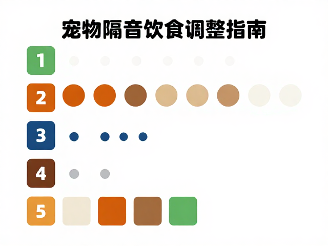 宠物隔音与饮食调整,科学配色繁育指南
