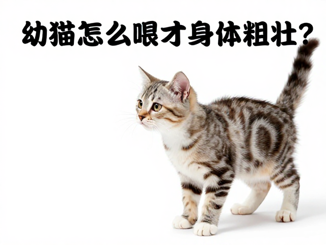 幼猫怎么喂才身体粗壮?美短配色繁育与喂养全攻略