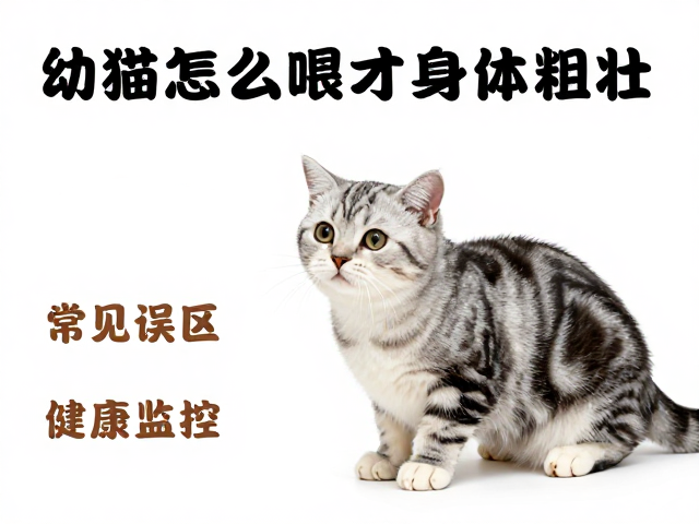 幼猫怎么喂才身体粗壮?美短配色繁育与喂养全攻略