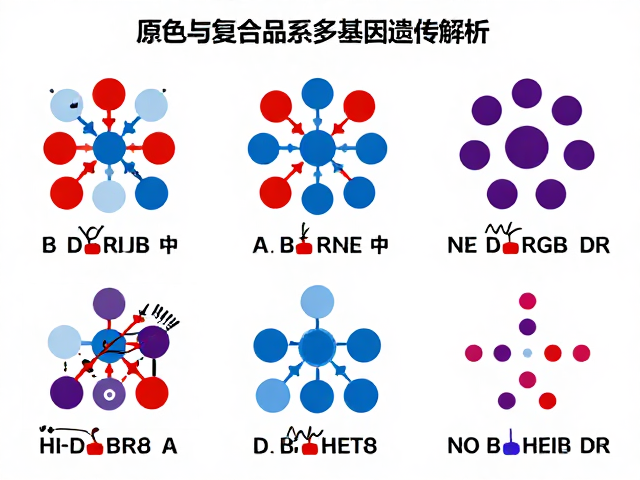 原色与复合品系多基因遗传解析，揭秘品种核心特征