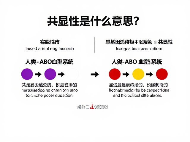 共显性是什么意思?详解单基因遗传中原色与共显性的区别及实例