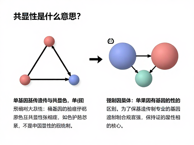 共显性是什么意思?详解单基因遗传中原色与共显性的区别及实例