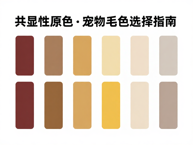 共显性原色健康与外观权衡,宠物毛色选择指南