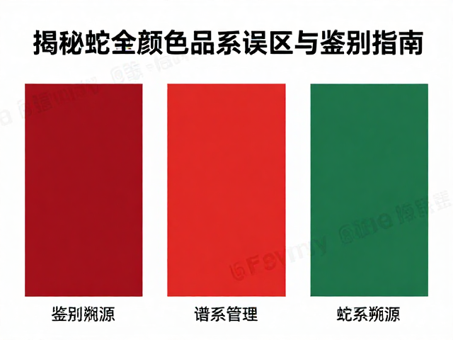 anery去红素与原色混淆?揭秘蛇类颜色品系误区与鉴别指南