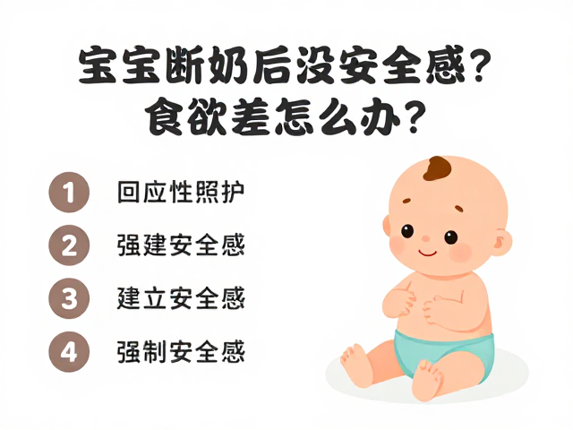 宝宝断奶后没安全感?食欲差怎么办?3招建立安全感