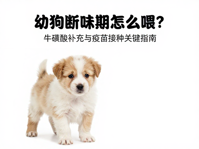 幼犬断奶期怎么喂？牛磺酸补充与疫苗接种关键指南
