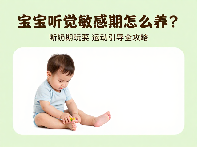 宝宝听觉敏感期怎么养？断奶期玩耍运动引导全攻略