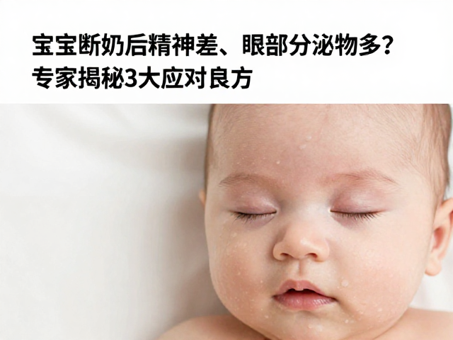 宝宝断奶后精神差、眼部分泌物多?专家揭秘3大应对良方