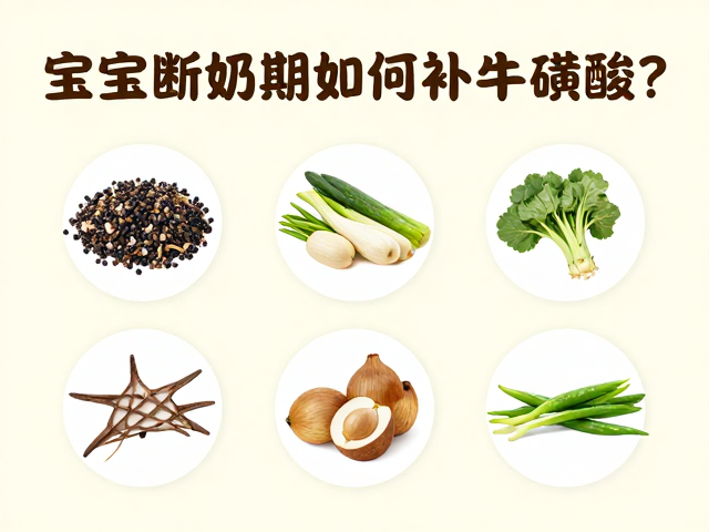 宝宝断奶期如何补牛磺酸?首次体检关键指标全解析