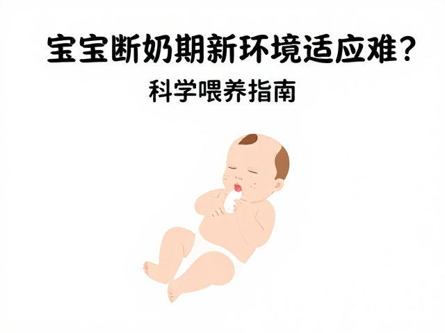 宝宝断奶期新环境适应难？温水擦拭舒缓情绪，科学喂养指南