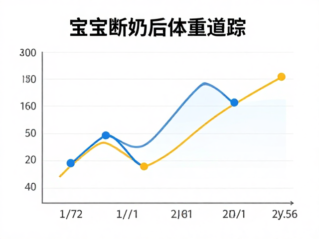 宝宝断奶后体重变化追踪,恒温保暖助长身体发育