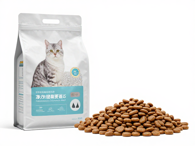 肠胃敏感猫咪专用猫粮搭配水晶猫砂,守护爱宠健康更省心