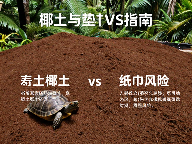 龟龟寿命与垫材,林地边缘环境下椰土vs纸巾选择指南