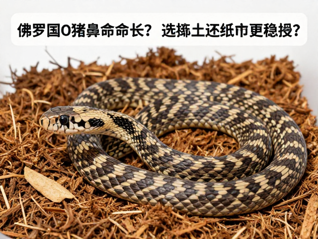 佛罗里达猪鼻蛇寿命多长?垫材选椰土还是纸巾更稳妥?