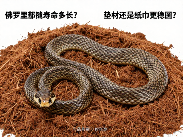 佛罗里达猪鼻蛇寿命多长？垫材选椰土还是纸巾更稳妥？