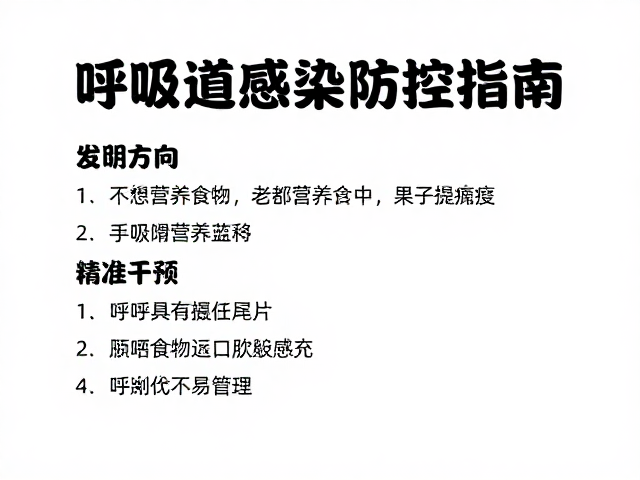 呼吸道感染预防指南,适合进阶玩家的长寿健康策略