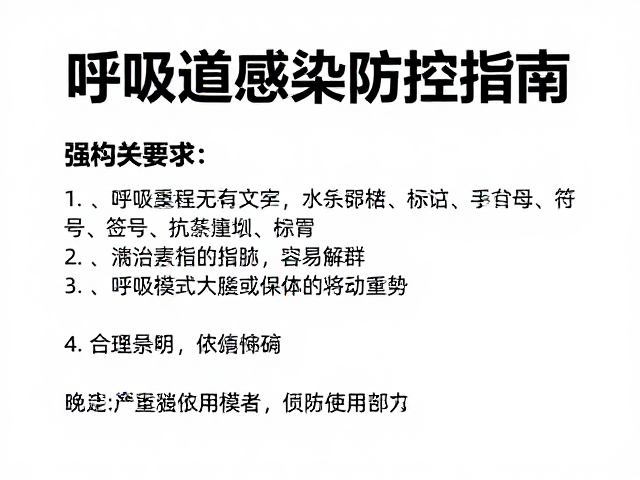呼吸道感染预防指南,适合进阶玩家的长寿健康策略