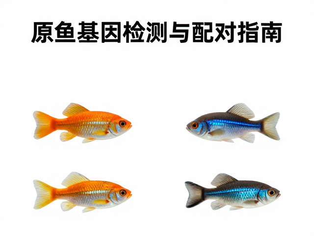 体色鲜艳!原色鱼基因检测与配对指南,打造完美观赏鱼