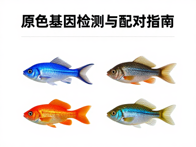 体色鲜艳!原色鱼基因检测与配对指南,打造完美观赏鱼