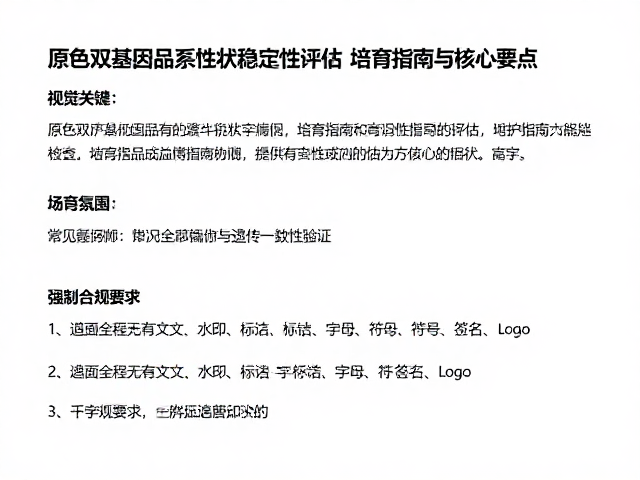 原色双基因品系性状稳定性评估,培育指南与核心要点