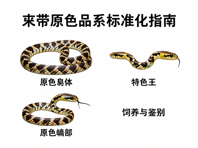 束带蛇原色品系标准化指南,特征、饲养与鉴别