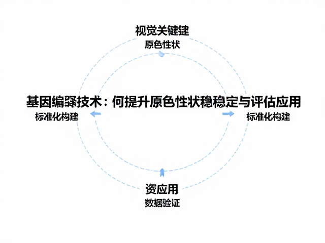 基因编辑技术如何提升原色性状稳定性评估与应用