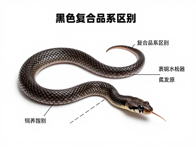 黑鼠蛇原色与复合品系区别,图解特征与饲养指南