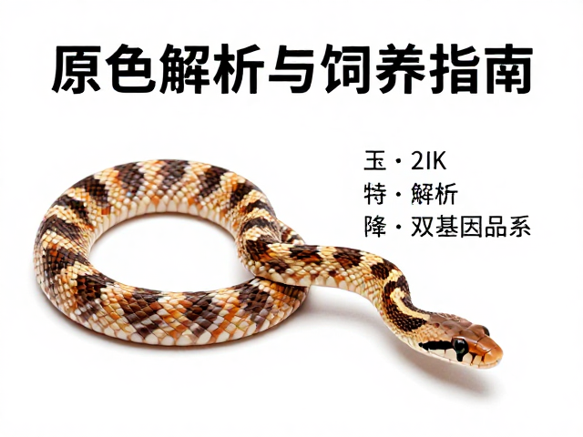 玉米蛇原色双基因品系,特征解析与饲养指南
